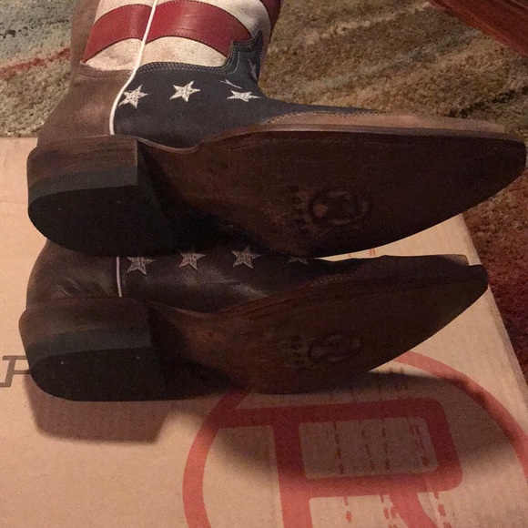 Roper American Flag snip toe boots🇺🇸 - Picture 7 of 11